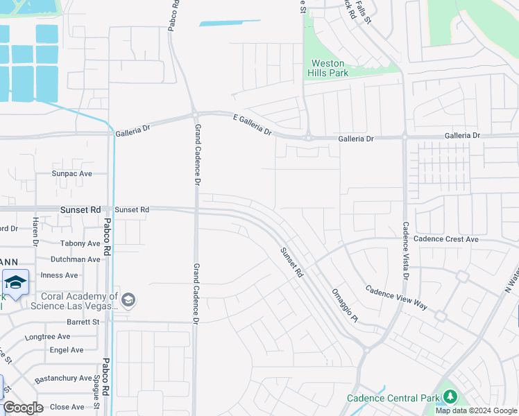 map of restaurants, bars, coffee shops, grocery stores, and more near 889 Watford Place in Henderson