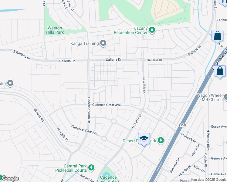 map of restaurants, bars, coffee shops, grocery stores, and more near 716 Dowland Street in Henderson