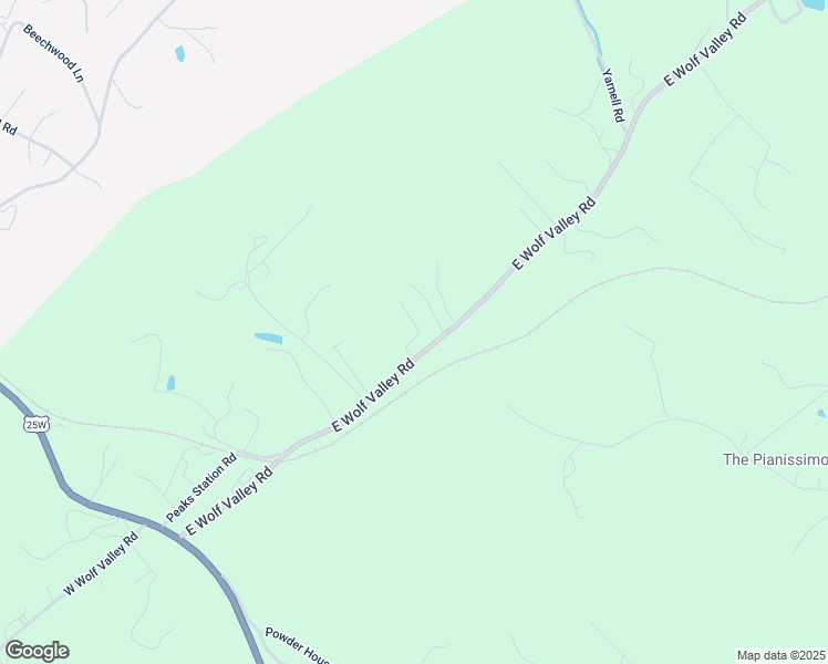 map of restaurants, bars, coffee shops, grocery stores, and more near 2344 East Wolf Valley Road in Clinton