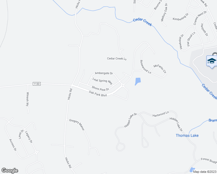 map of restaurants, bars, coffee shops, grocery stores, and more near 205 Shore Pine Drive in Youngsville
