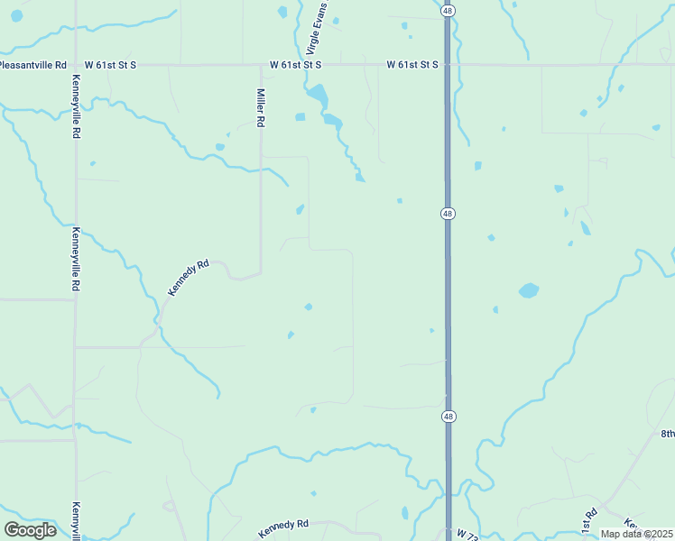 map of restaurants, bars, coffee shops, grocery stores, and more near 3586 Miller Road in Mannford