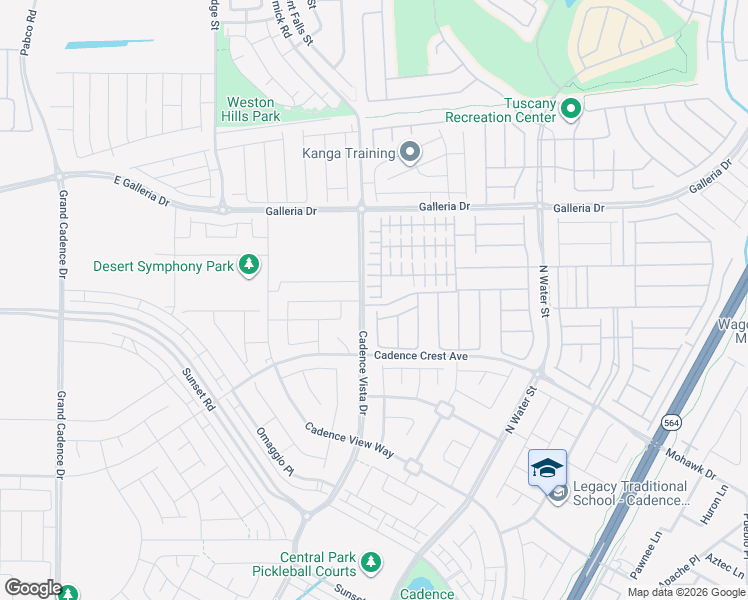 map of restaurants, bars, coffee shops, grocery stores, and more near 213 Copland Canyon Avenue in Henderson