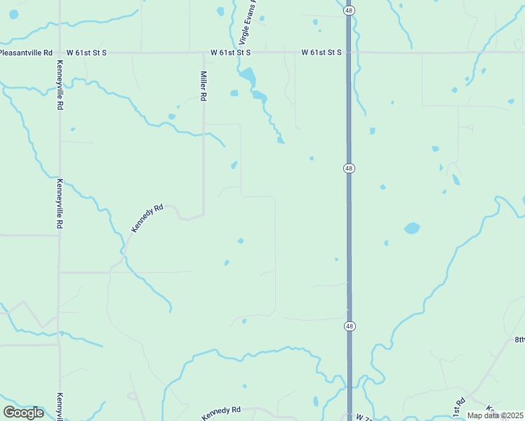 map of restaurants, bars, coffee shops, grocery stores, and more near 3586 Miller Road in Mannford