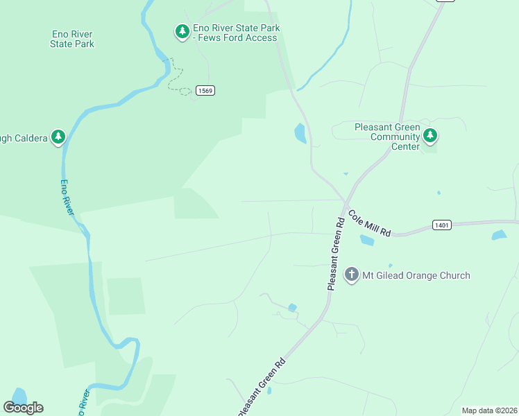 map of restaurants, bars, coffee shops, grocery stores, and more near 3311 Grady Lane in Durham