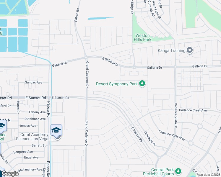 map of restaurants, bars, coffee shops, grocery stores, and more near 2066-2250 West Athens Avenue in Henderson