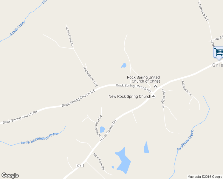 map of restaurants, bars, coffee shops, grocery stores, and more near 3094 Rock Spring Church Road in Creedmoor