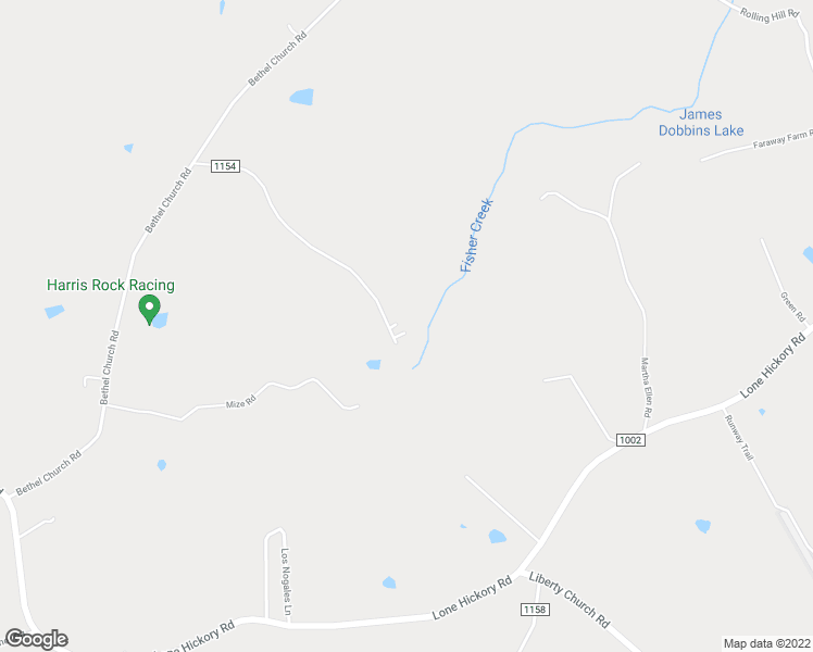 map of restaurants, bars, coffee shops, grocery stores, and more near 2812 Luke Drive in Yadkinville