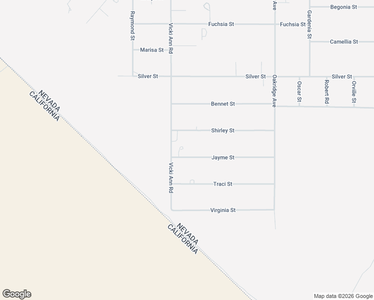 map of restaurants, bars, coffee shops, grocery stores, and more near 2060 Jayme Street in Pahrump