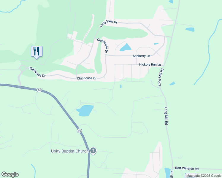 map of restaurants, bars, coffee shops, grocery stores, and more near 10 Melody Drive in Franklin County