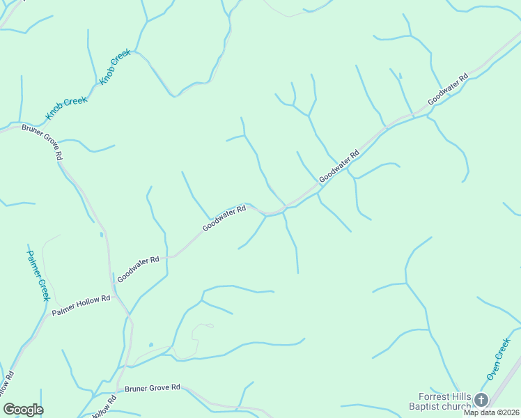 map of restaurants, bars, coffee shops, grocery stores, and more near 1434-1458 Goodwater Road in Bybee