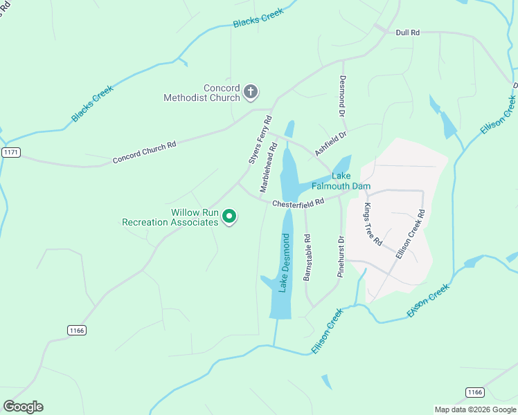 map of restaurants, bars, coffee shops, grocery stores, and more near 1421 Chesterfield Road in Lewisville