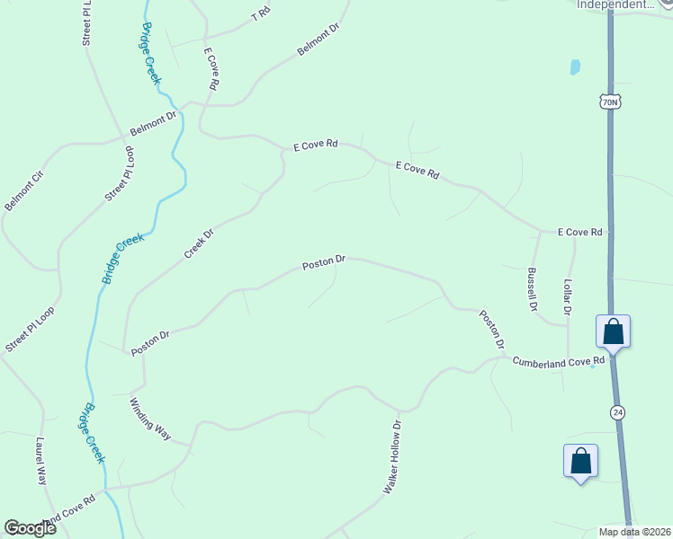map of restaurants, bars, coffee shops, grocery stores, and more near 735 Poston Drive in Monterey