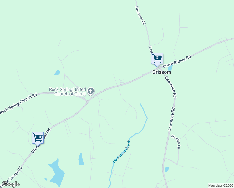 map of restaurants, bars, coffee shops, grocery stores, and more near 1091 Anjanette Lane in Creedmoor