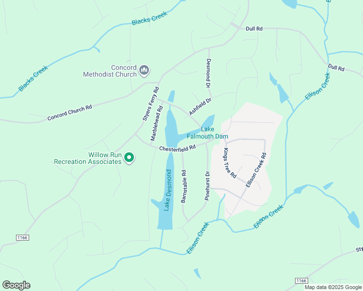 map of restaurants, bars, coffee shops, grocery stores, and more near 1430 Chesterfield Road in Lewisville