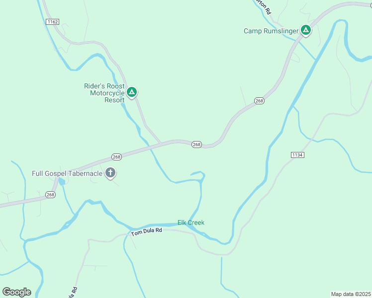 map of restaurants, bars, coffee shops, grocery stores, and more near 14589 North Carolina 268 in Ferguson