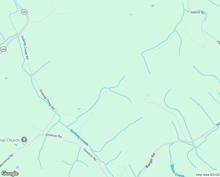map of restaurants, bars, coffee shops, grocery stores, and more near 2351 Sinking Creek Rd in Parrottsville
