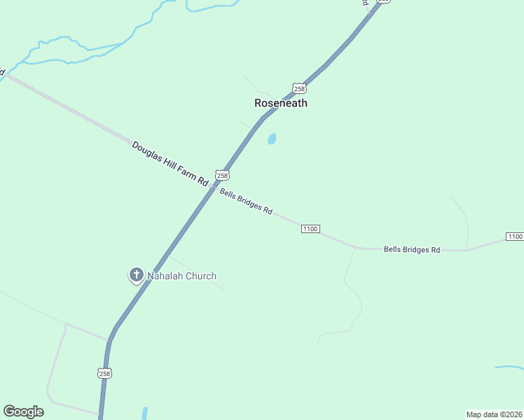 map of restaurants, bars, coffee shops, grocery stores, and more near 160 Bells Bridges Road in Scotland Neck