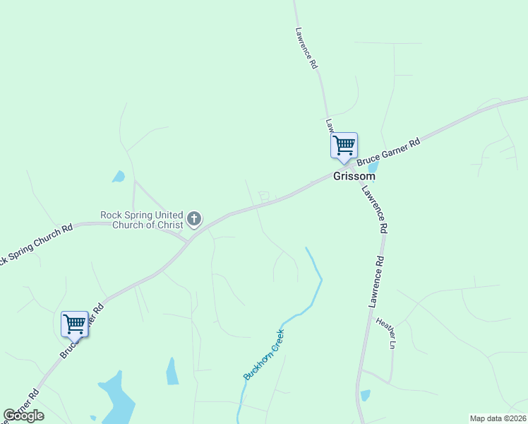 map of restaurants, bars, coffee shops, grocery stores, and more near 1091 Anjanette Lane in Creedmoor