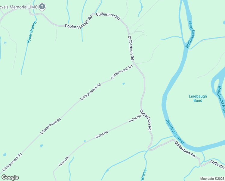 map of restaurants, bars, coffee shops, grocery stores, and more near 241 East Stage Coach Road in Greeneville
