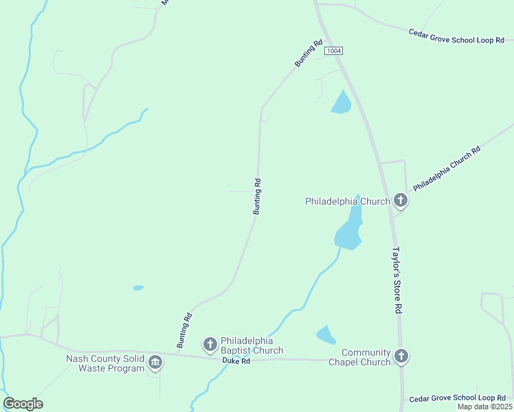 map of restaurants, bars, coffee shops, grocery stores, and more near Bunting Road in Nashville