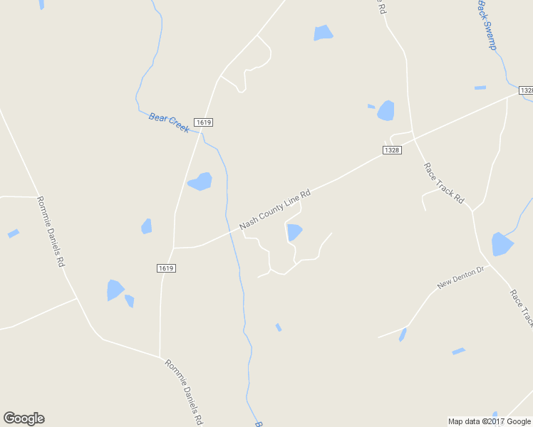 map of restaurants, bars, coffee shops, grocery stores, and more near 189 Nash County Line Road in Castalia