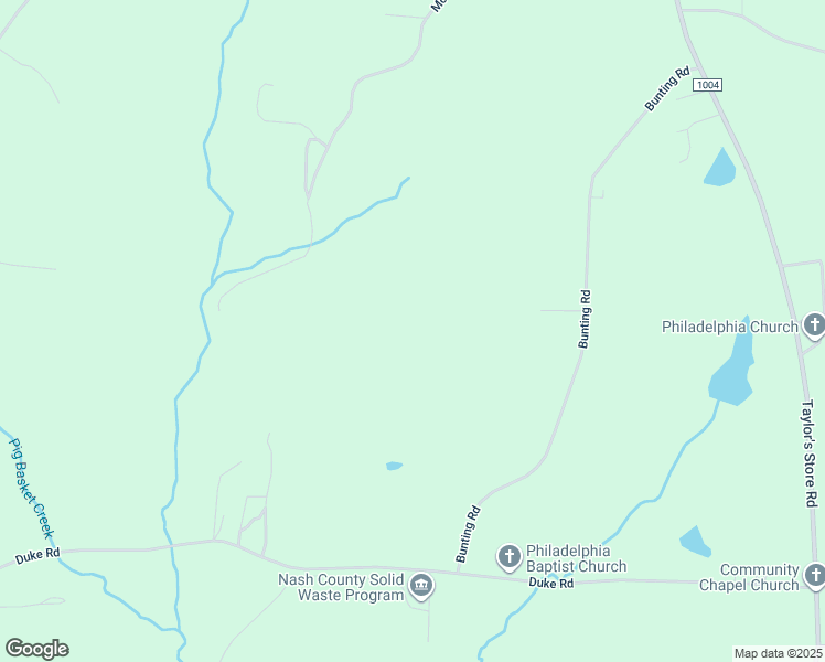 map of restaurants, bars, coffee shops, grocery stores, and more near Bunting Road in Nashville