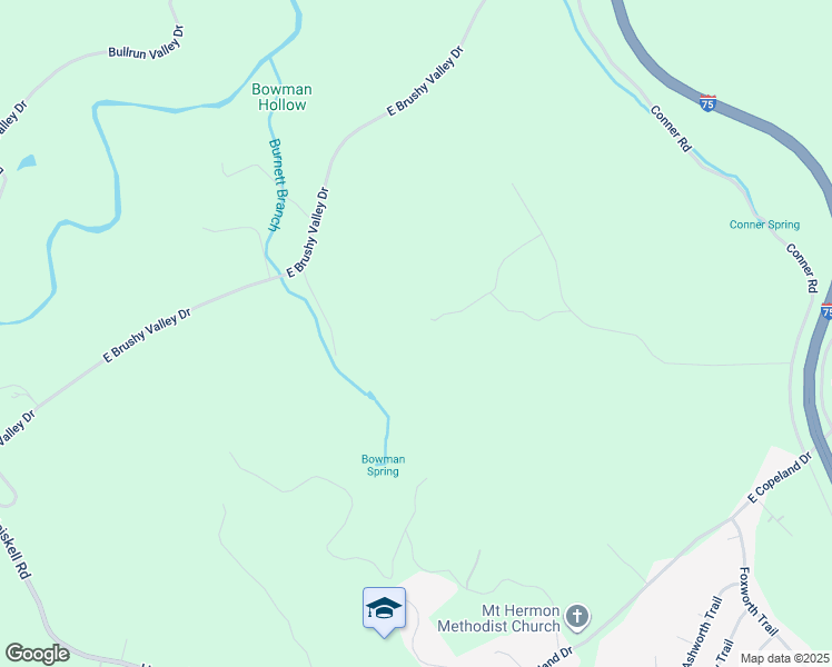 map of restaurants, bars, coffee shops, grocery stores, and more near 8741 Ventis Lane in Powell
