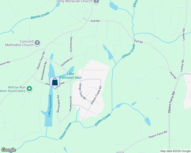 map of restaurants, bars, coffee shops, grocery stores, and more near 8824 Belhaven Court in Lewisville