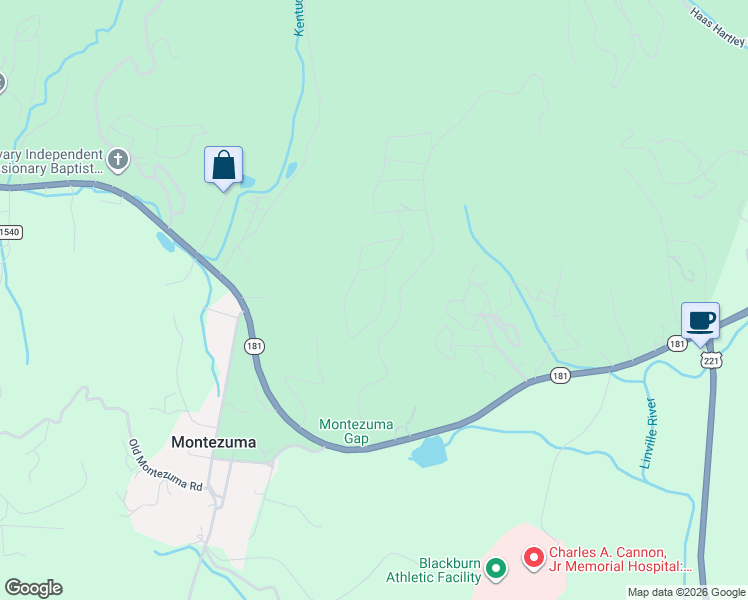 map of restaurants, bars, coffee shops, grocery stores, and more near 195 Crestwood Circle in Newland