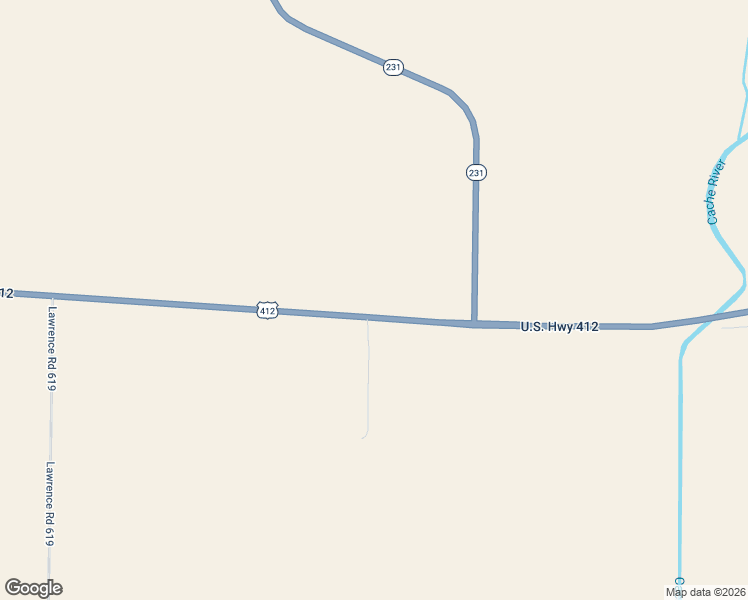 map of restaurants, bars, coffee shops, grocery stores, and more near 2347 U.S. 412 in Walnut Ridge