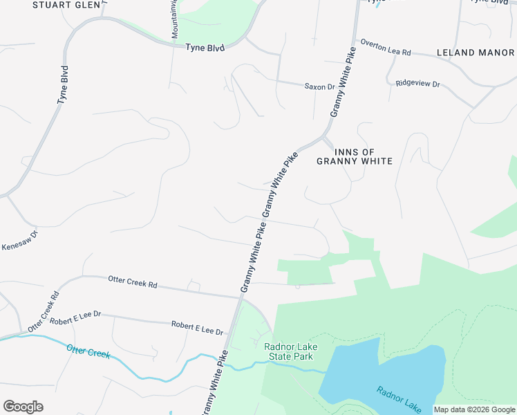 map of restaurants, bars, coffee shops, grocery stores, and more near 5185 Granny White Pike in Nashville