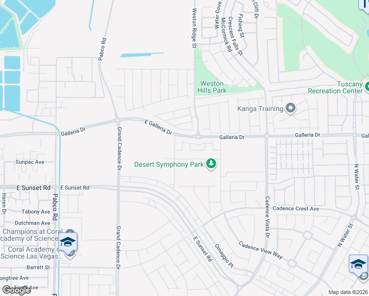 map of restaurants, bars, coffee shops, grocery stores, and more near 772 Fallen Phoenix Street in Henderson