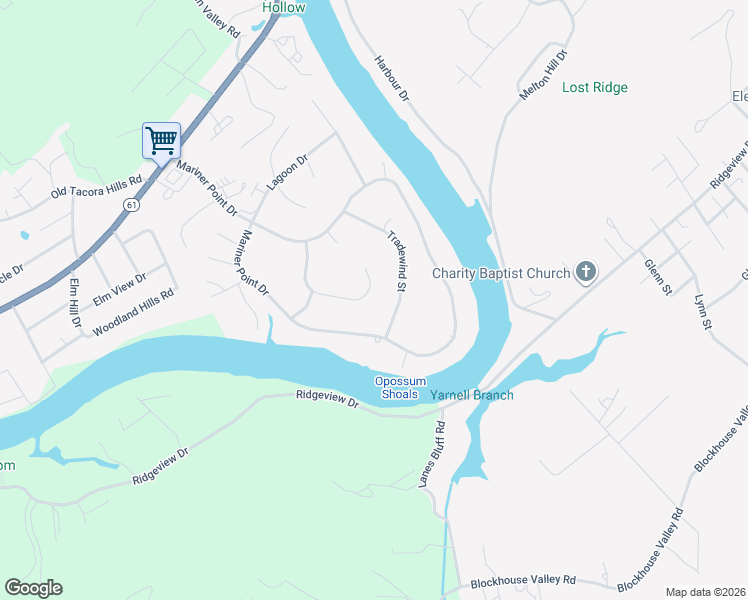 map of restaurants, bars, coffee shops, grocery stores, and more near 121 Lakeview Place in Clinton