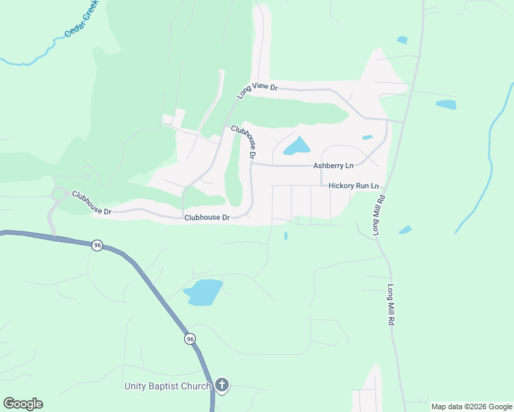 map of restaurants, bars, coffee shops, grocery stores, and more near 265 Clubhouse Drive in Youngsville