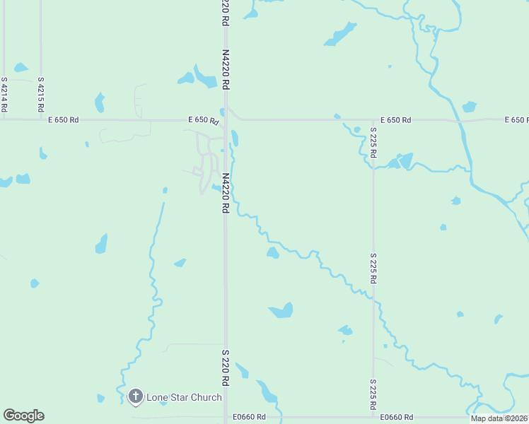 map of restaurants, bars, coffee shops, grocery stores, and more near 65337 South 220 Road in Inola