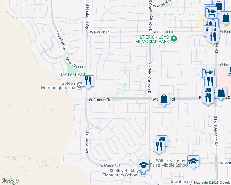 map of restaurants, bars, coffee shops, grocery stores, and more near 9981 Copano Bay Avenue in Las Vegas