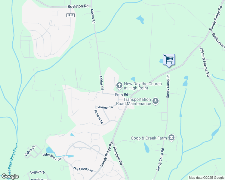 map of restaurants, bars, coffee shops, grocery stores, and more near 2169 Alamar Drive in Colfax