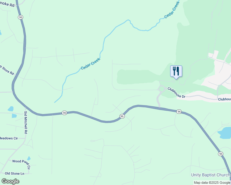 map of restaurants, bars, coffee shops, grocery stores, and more near 235 Olde Liberty Drive in Franklinton