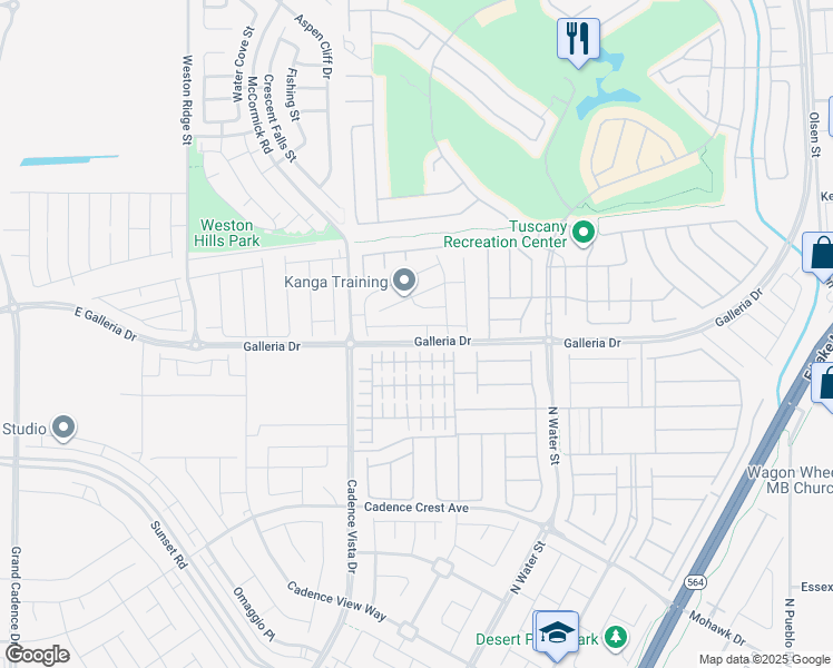 map of restaurants, bars, coffee shops, grocery stores, and more near 235 Cordelia Cove Avenue in Henderson