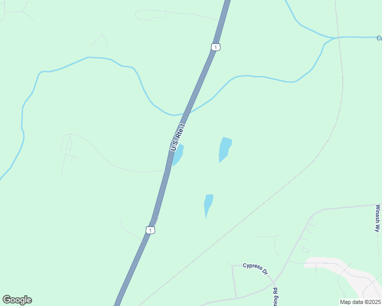 map of restaurants, bars, coffee shops, grocery stores, and more near 2350 U.S. 1 in Franklinton