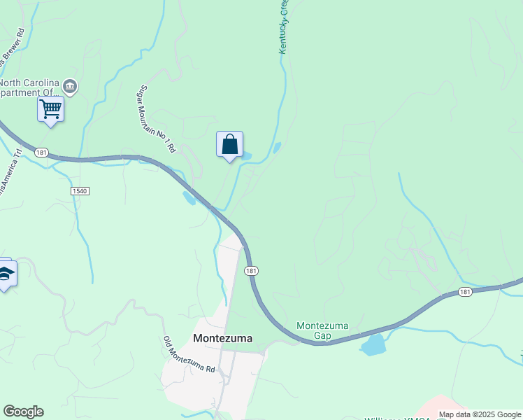 map of restaurants, bars, coffee shops, grocery stores, and more near 110 Sugar Mountain 2 Road in Newland