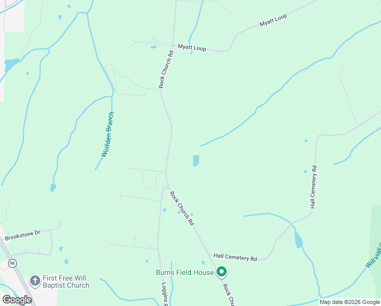 map of restaurants, bars, coffee shops, grocery stores, and more near 605 Buddy Rd in Burns