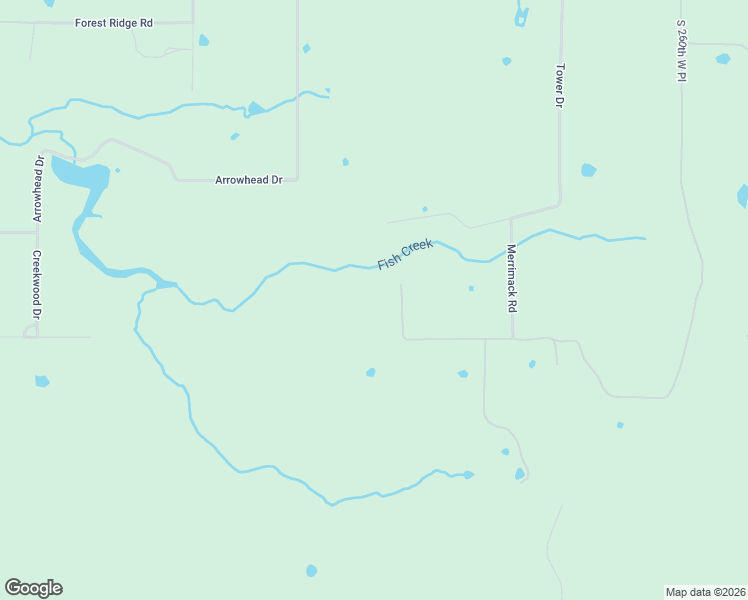 map of restaurants, bars, coffee shops, grocery stores, and more near 6450 Merrimack Road in Sand Springs
