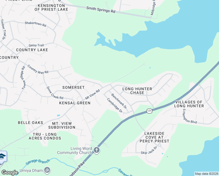 map of restaurants, bars, coffee shops, grocery stores, and more near 6217 Paddington Way in Nashville