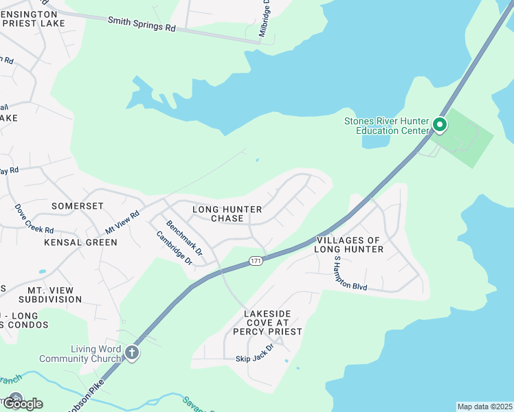 map of restaurants, bars, coffee shops, grocery stores, and more near 6405 Paddington Way in Nashville