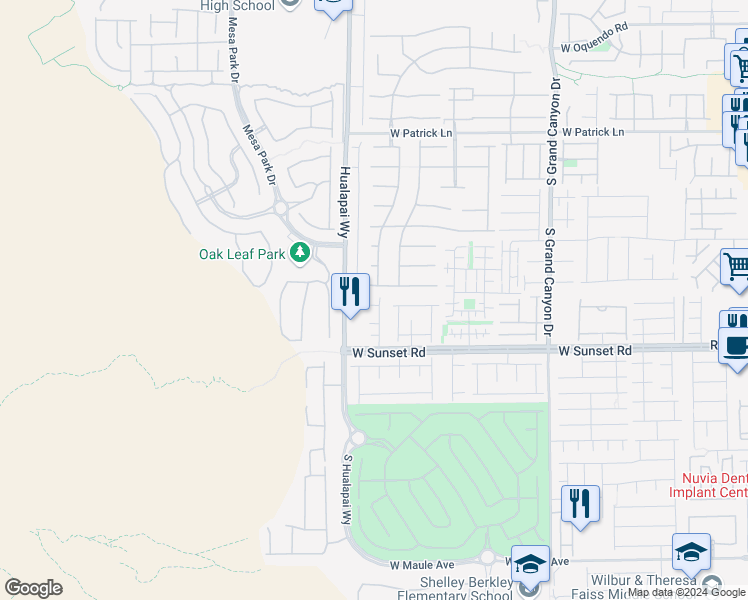map of restaurants, bars, coffee shops, grocery stores, and more near 10136 Agon Court in Las Vegas
