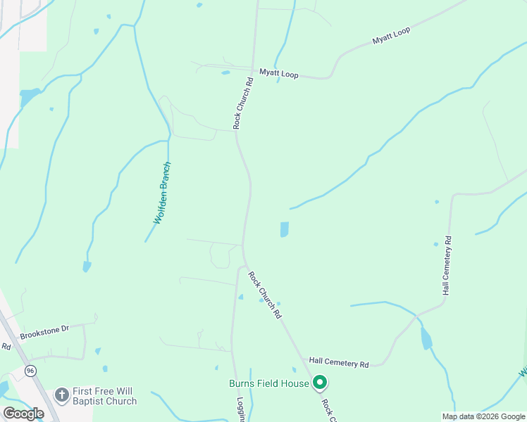 map of restaurants, bars, coffee shops, grocery stores, and more near 605 Buddy Road in Burns