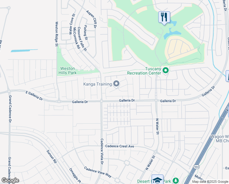 map of restaurants, bars, coffee shops, grocery stores, and more near 219 Cordelia Cove Avenue in Henderson