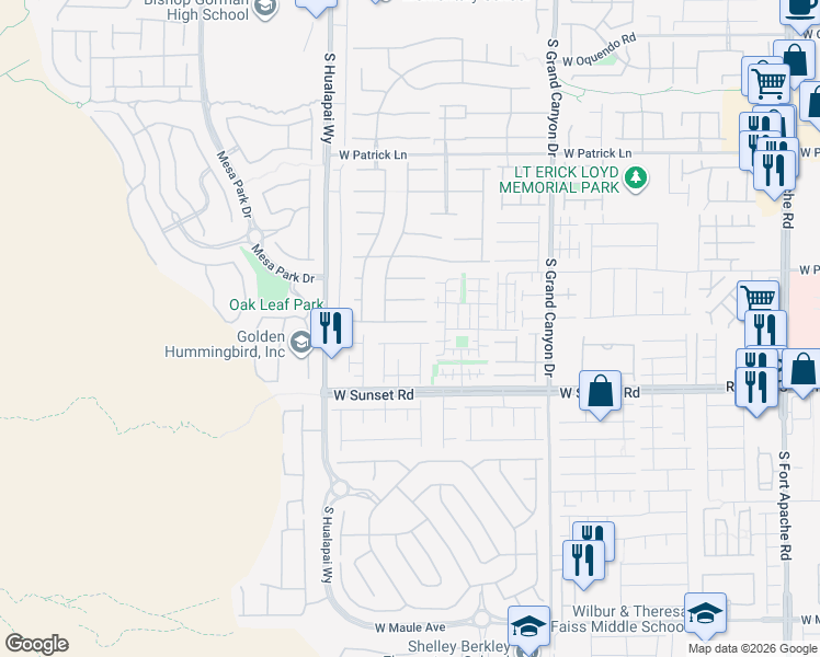 map of restaurants, bars, coffee shops, grocery stores, and more near 10063 Golden Bluff Avenue in Las Vegas