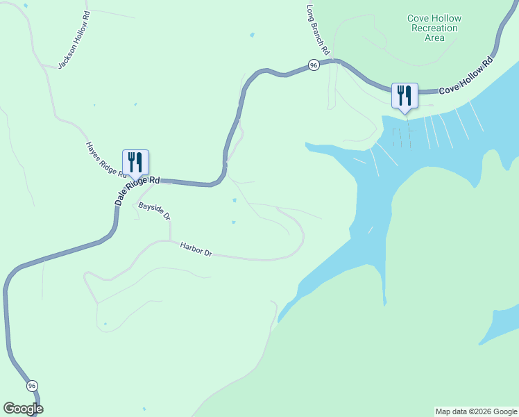 map of restaurants, bars, coffee shops, grocery stores, and more near 120 Bay Drive in Lancaster